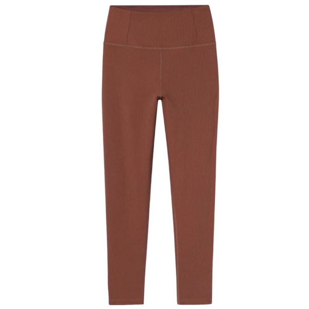 NWT Girlfriend Collective RIB High-Rise Compressive Legging in Rye